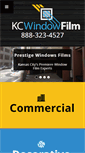 Mobile Screenshot of kcwindowfilm.com